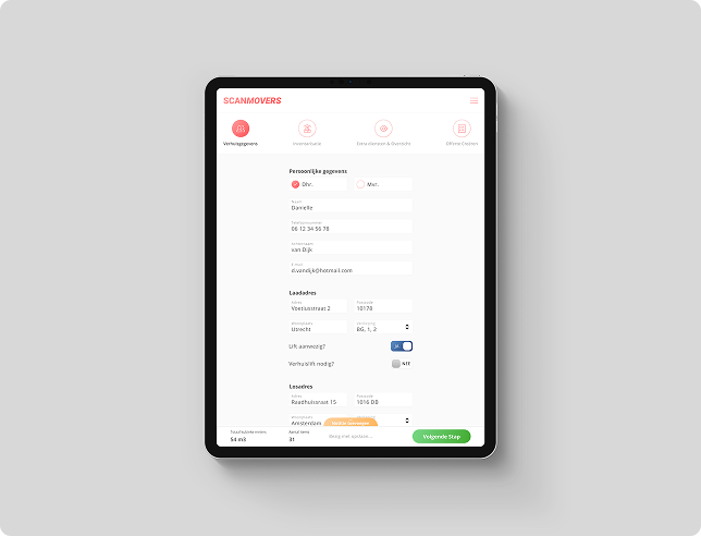 ScanMovers – Taxation tool