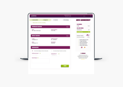 Youfone - Order flow - Step 2